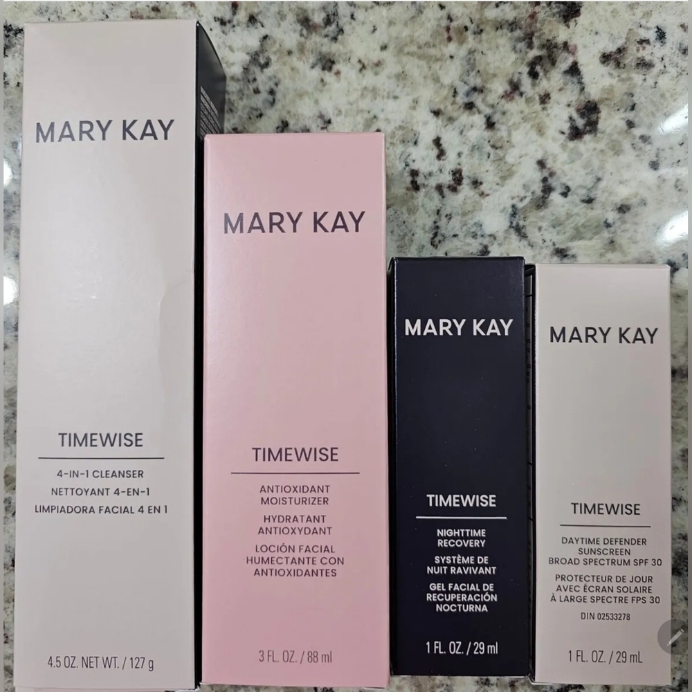 NEW  Mary Kay TimeWise3D 4-IN 1- 3DComplex Miracle Set COMBINATION TO OI…